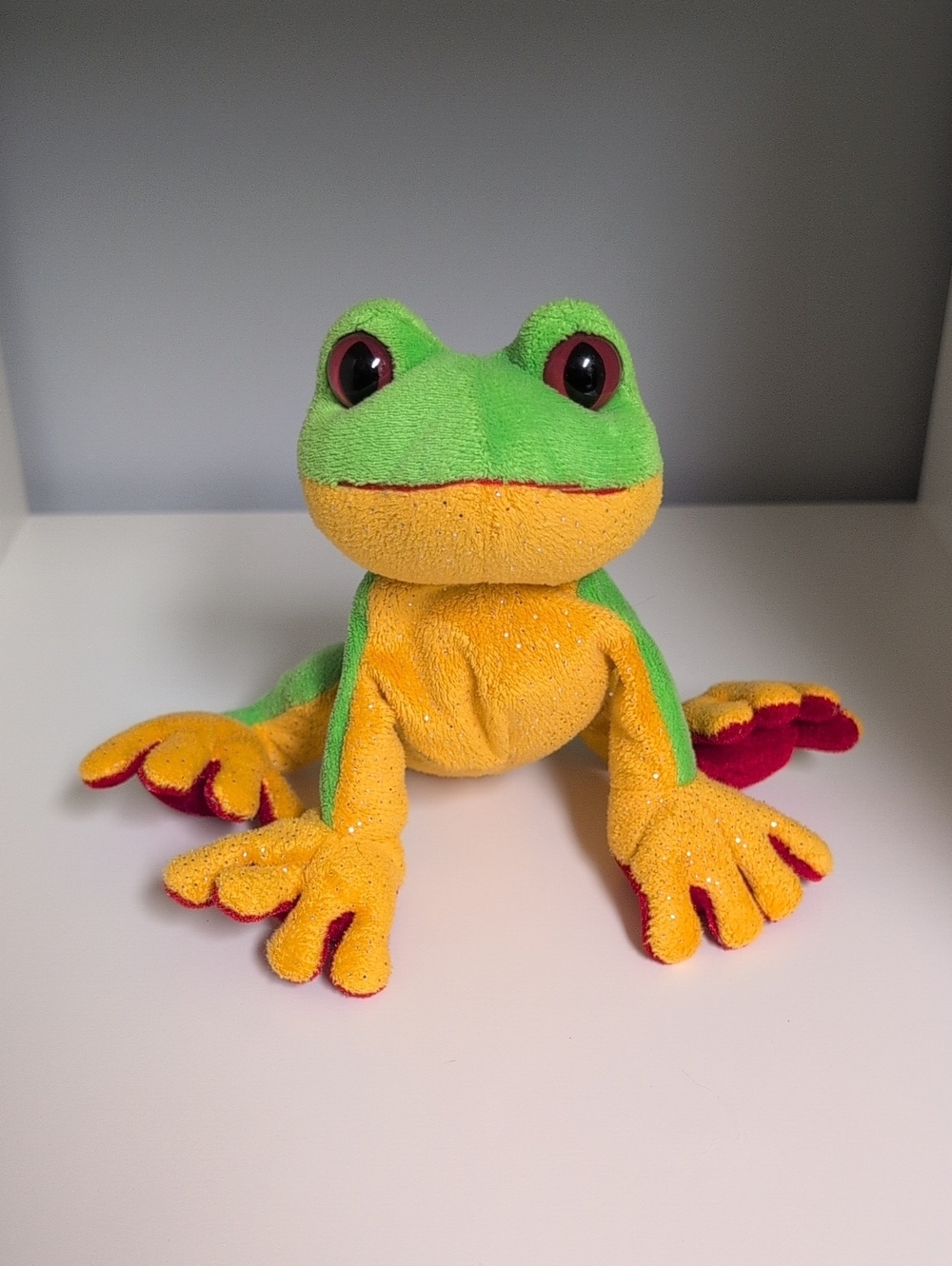 🩵3/$20🩵 Webkinz Lilkinz Tree Frog No Code GANZ Collectible Y2K Vintage Plush